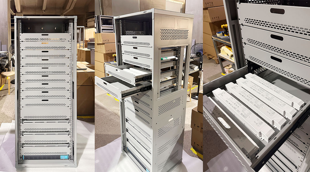 驅(qū)動+強電一體化解決方案：來看瑪徳克創(chuàng)新1.6米設(shè)備中心定制箱。